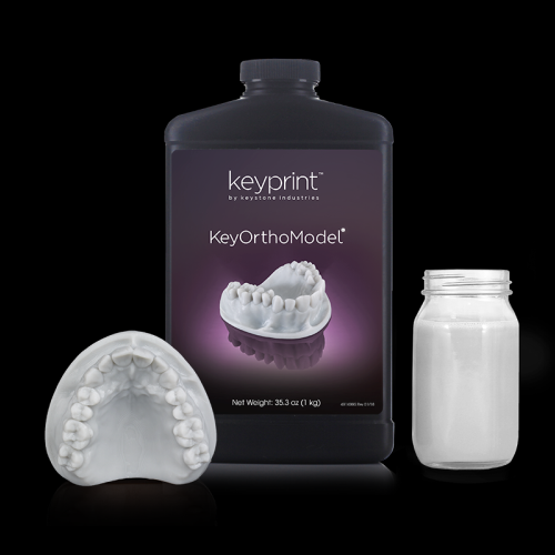 Keystone KeyPrint KeyOrthoModel Resin Grijs Printvloeistof