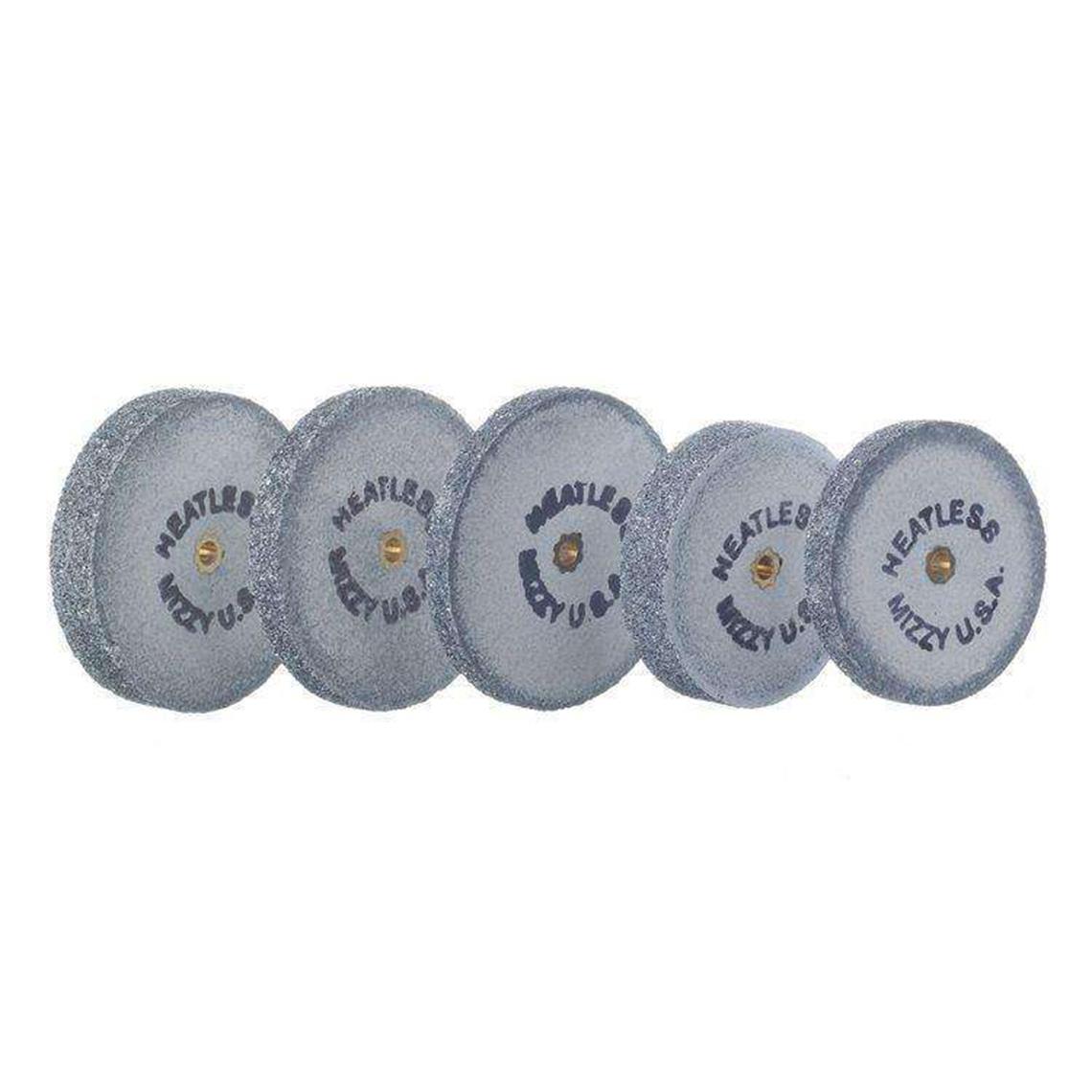 Mizzy Heatless Wheels slijpschijven grijs of wit
