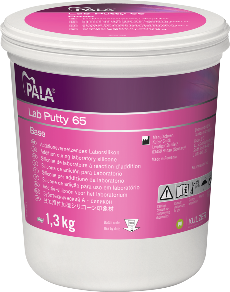 Kulzer Pala Lab Putty 65 Kneedsiliconen