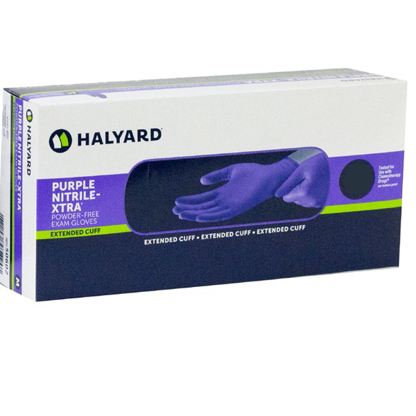 Halyard Handschoenen Safeskin KC500 Purple Nitril Ongepoederd M
