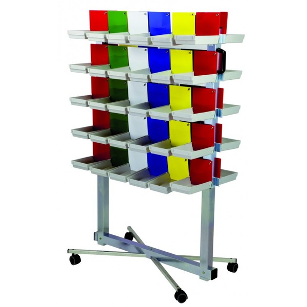 Mestra Trolley t.b.v. Werkbakjes incl. 30 Small en 20 Large Werkbakjes