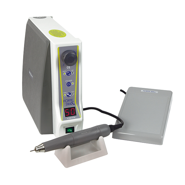 Saeshin Forte 200 Micromotor incl. Knie- en Voetbediening