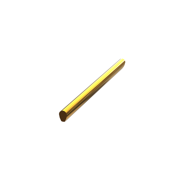 HR LV BAR Steg Ovaal Macro Goud 5cm