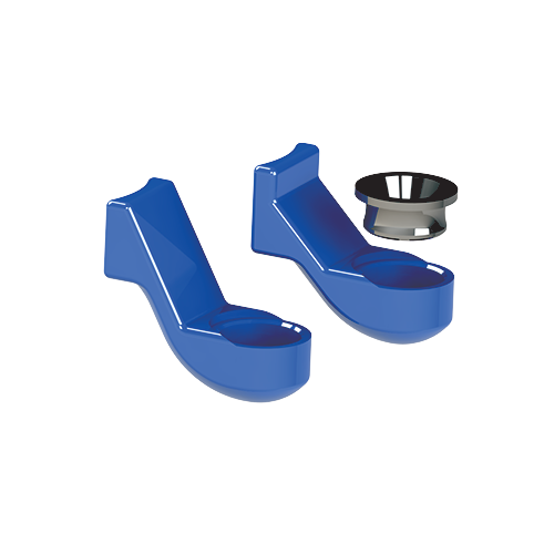 HR LV SP3 Matrix Blauw Aangieten met Edelmetaalvrije Legering