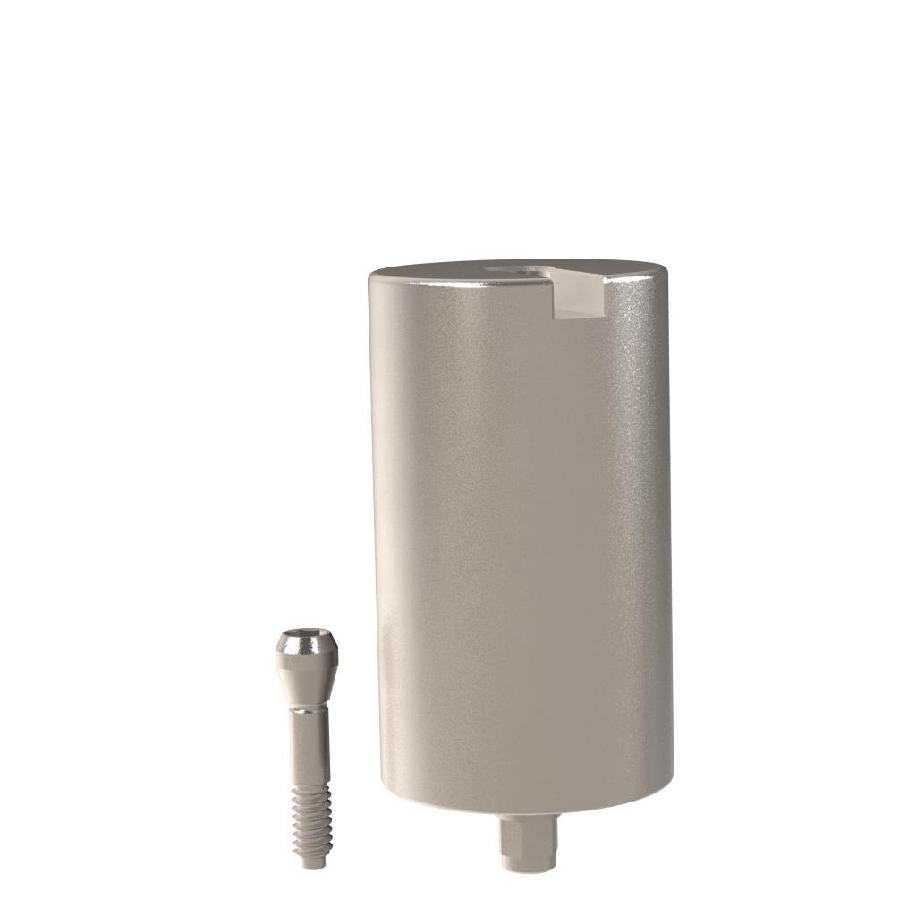 OrangeCAD MED Pre-Mill | Medentika®Klem | D3.75-D4.8 | Ø 11.5 mm | 30 Ncm | Ti5 | Set | Medentis® | ICX® BL