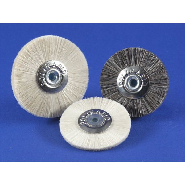 Polirapid Polijstborstel Geitenhaar Wit Alu Kern 152/50