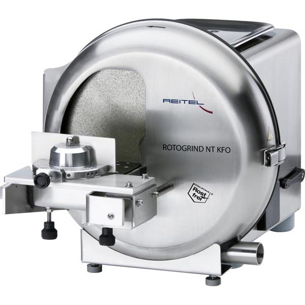 Reitel Rotogrind NT Gipstrimmer KFO-trimtafel incl. vol diamantschijf slijpschijf "KFO", ø 280 mm.
Orthodontie-gipstrimmer met hoekinsteltafel,
Vol Diamant schijf Medium: 20309000