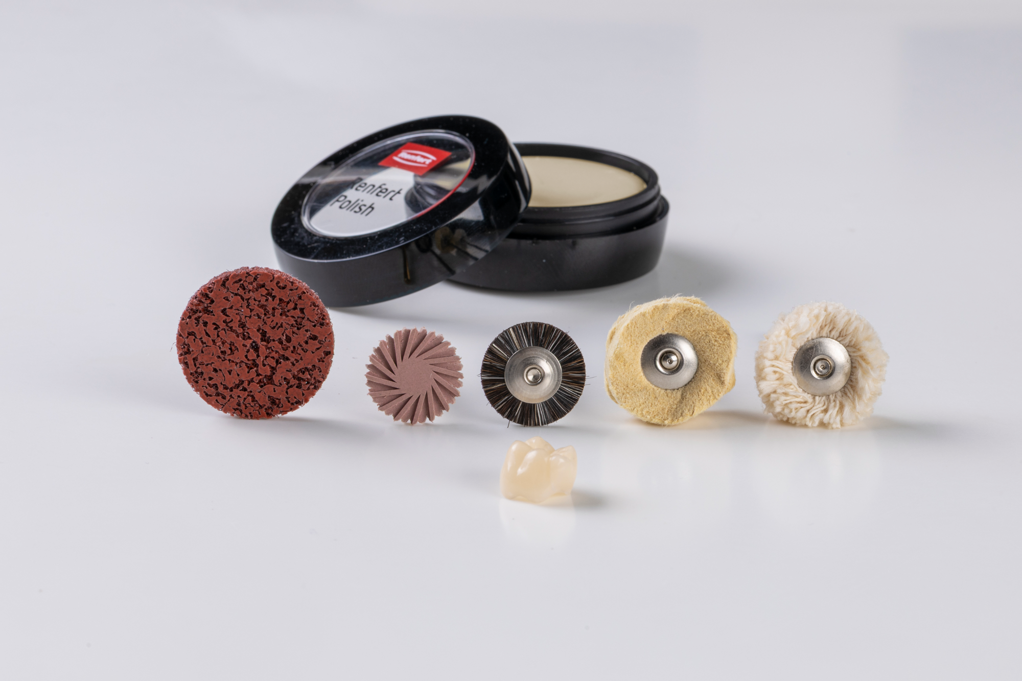 Renfert Diamant Polijst starterset t.b.v. 3D-geprinte materialen