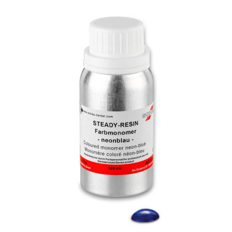 Scheu Steady Resin Color Neon Blauw