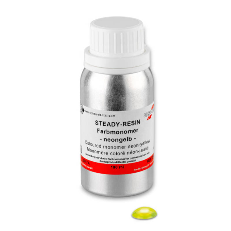 Scheu Steady Resin Color Neon Geel