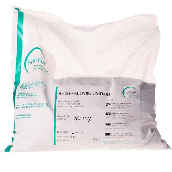 Shera Aluminiumoxide Straalmiddel 50mu