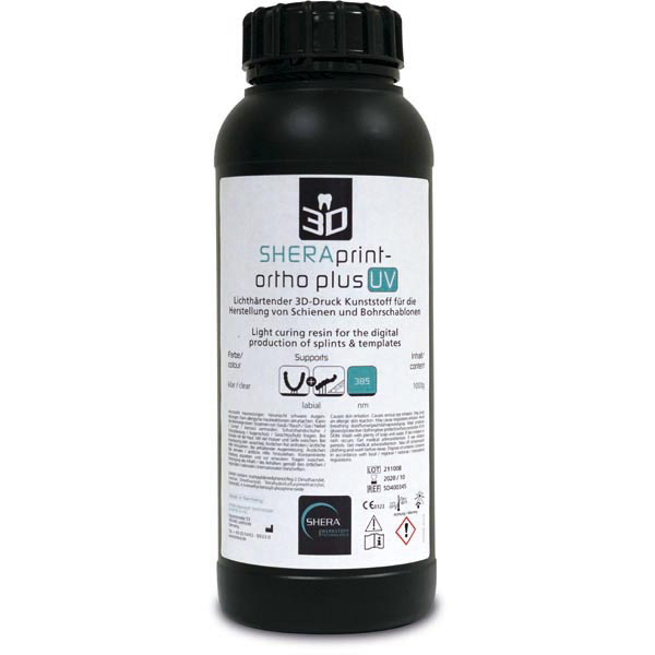 Shera Print Ortho Plus UV Vloeistof Transparant