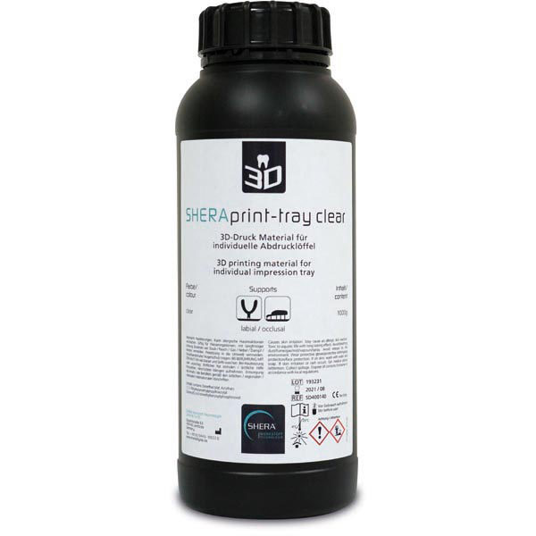 SHERAprint-Tray Clear Lepelvloeistof