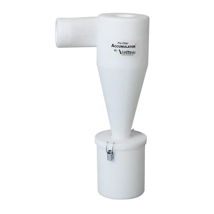 Vaniman Accumulator Voorfilter t.b.v. Afzuiging