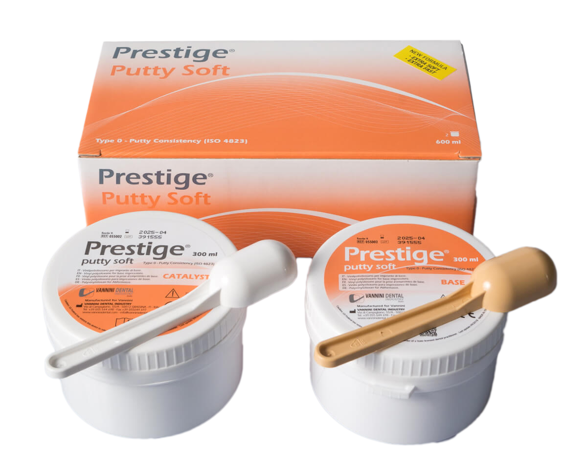 Vannini Prestige Putty Soft Fast-Set Kneedsiliconen