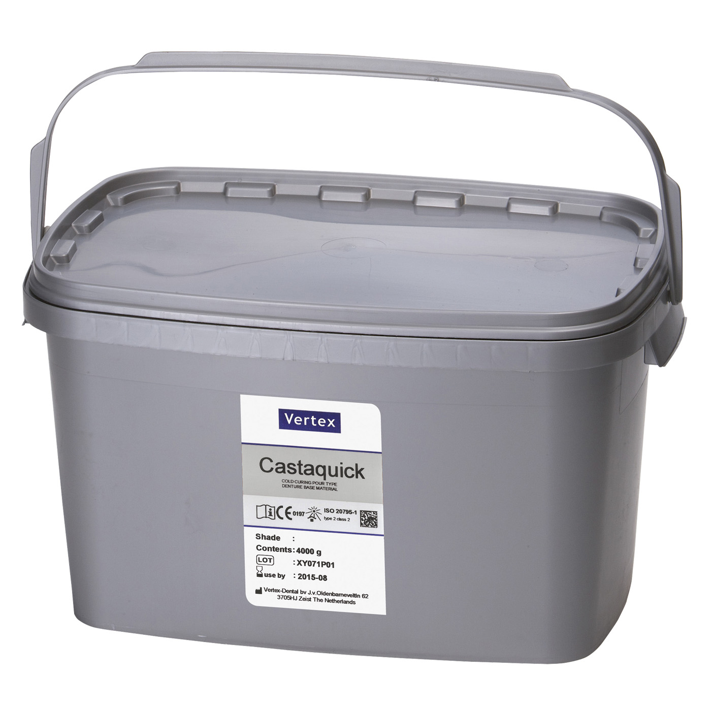 Vertex Castaquick Kunststof Koud Giet Kleur 5