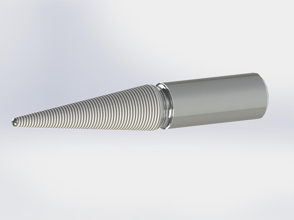 Wassermann Borstelspindel Links 92mm